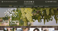 Desktop Screenshot of jmrountreedds.com
