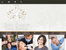 Tablet Screenshot of jmrountreedds.com